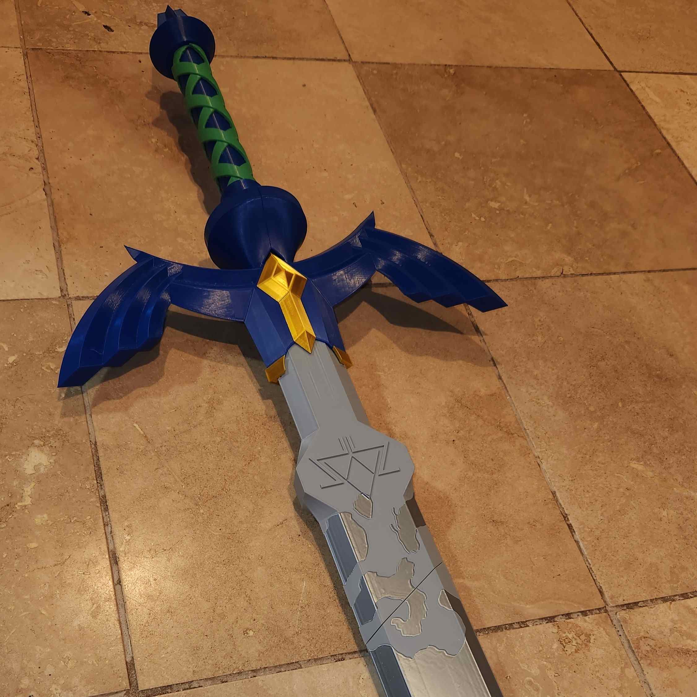 picture of a partial master sword